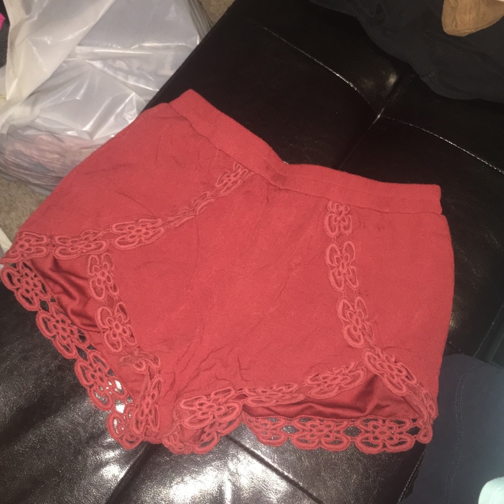 Orange shorts